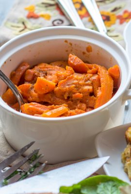 Maple Mustard Carrots in Instant Pot
