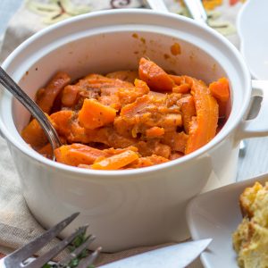 Maple Mustard Carrots in Instant Pot