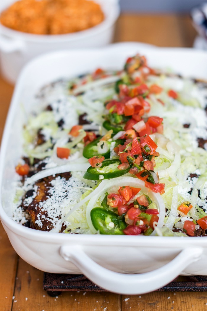 Ancho Beef and Bean Enchiladas 