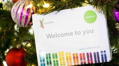 The gift of the year is a DNA test, so I've joined up with 23&me to show you step by step how to test DNA with an easy to complete home saliva DNA kit.