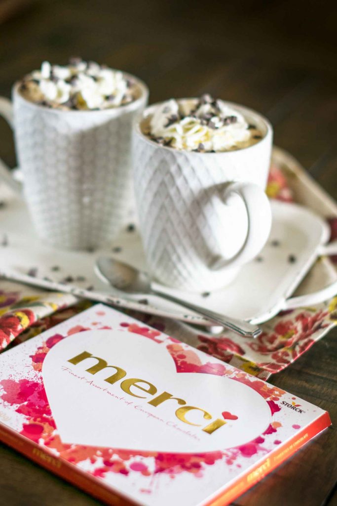 lattes and chocolates for your Valentine