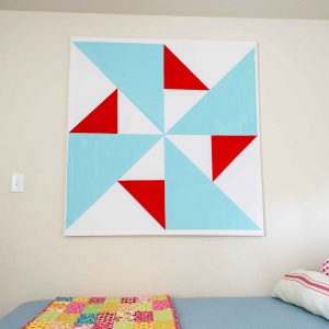 Wall art is inexpensive to make when you DIY your own canvas!