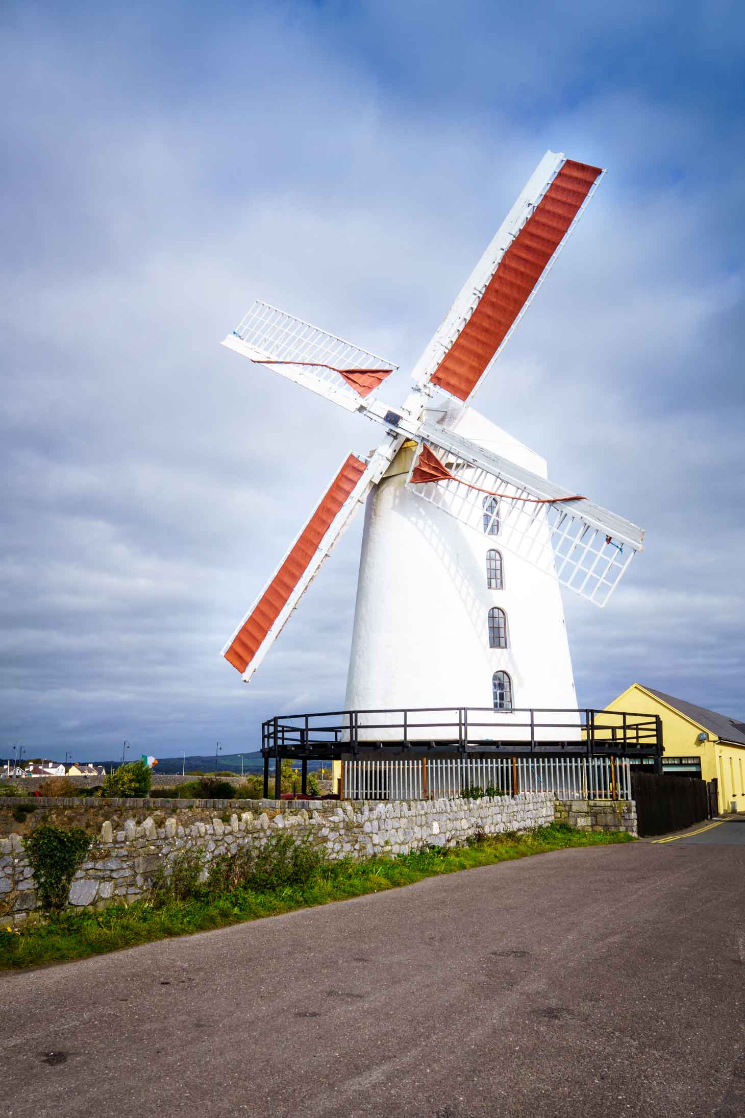 Blennerville Windmill located in the Republic of Ireland in Kerry County is a must see family site 