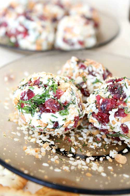 Goat Cheese Cranberry Appetizer