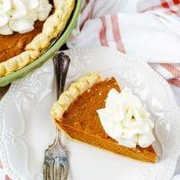 A fun twist on the traditional pie, this pumpkin pie filling features molasses as a main ingredient.