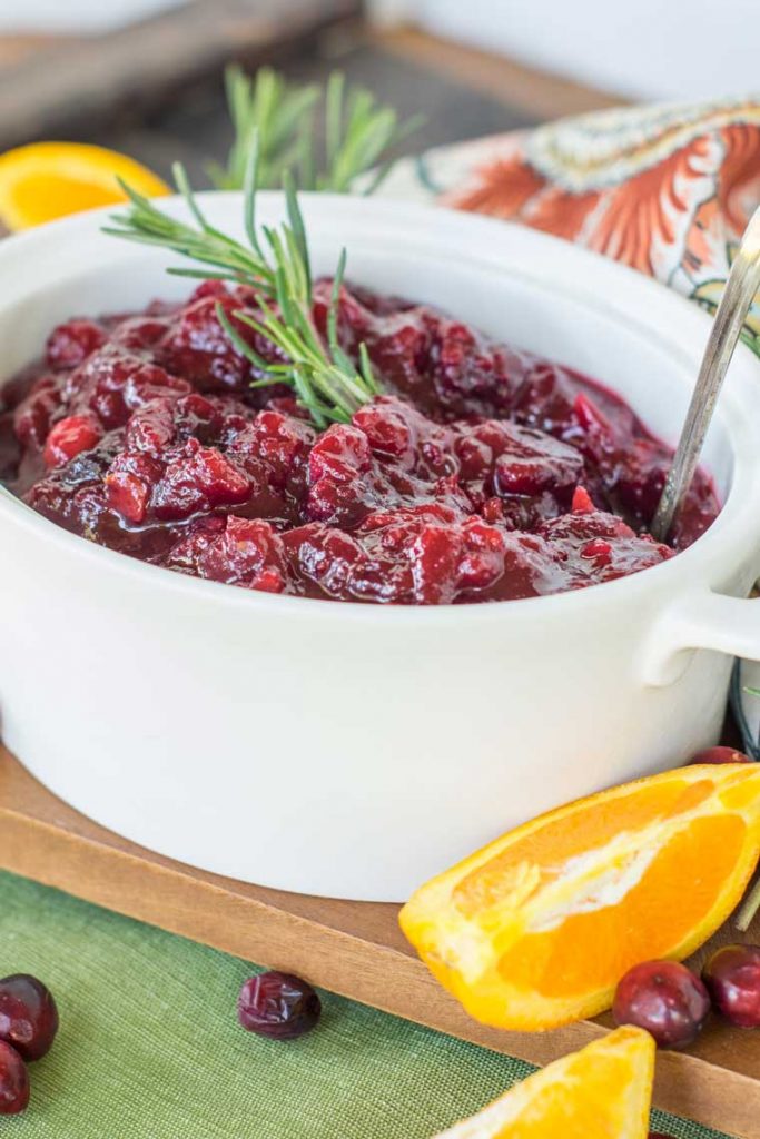 This EFFORTLESS homemade Make Ahead Cranberry Sauce will WOW your guests! The BEST Cranberry Sauce Recipe! You'll never buy canned sauce again!