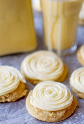 Eggnog Cookies are a favorite holiday treat!