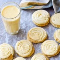 This eggnog cookie recipe is full of eggs and nutmeg just like your favorite glass of eggnog!