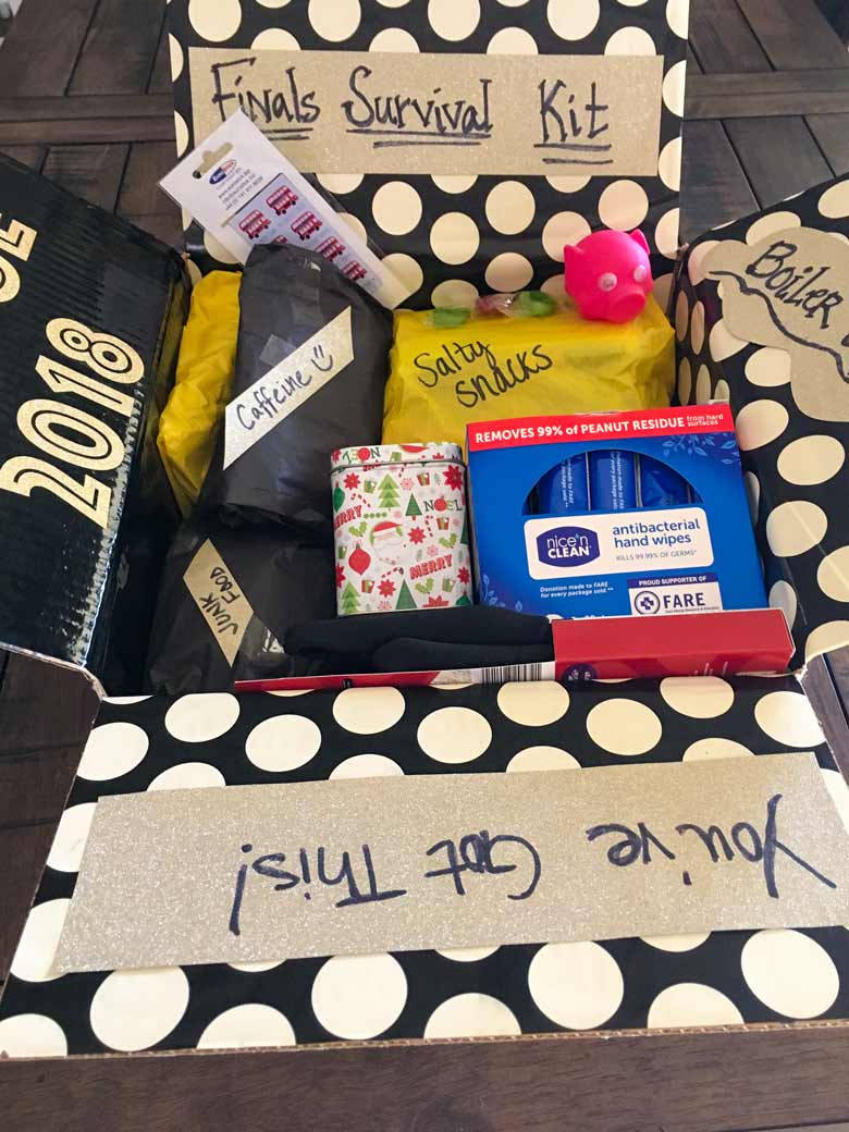 DIY a homemade Finals Survival kit for your favorite college student