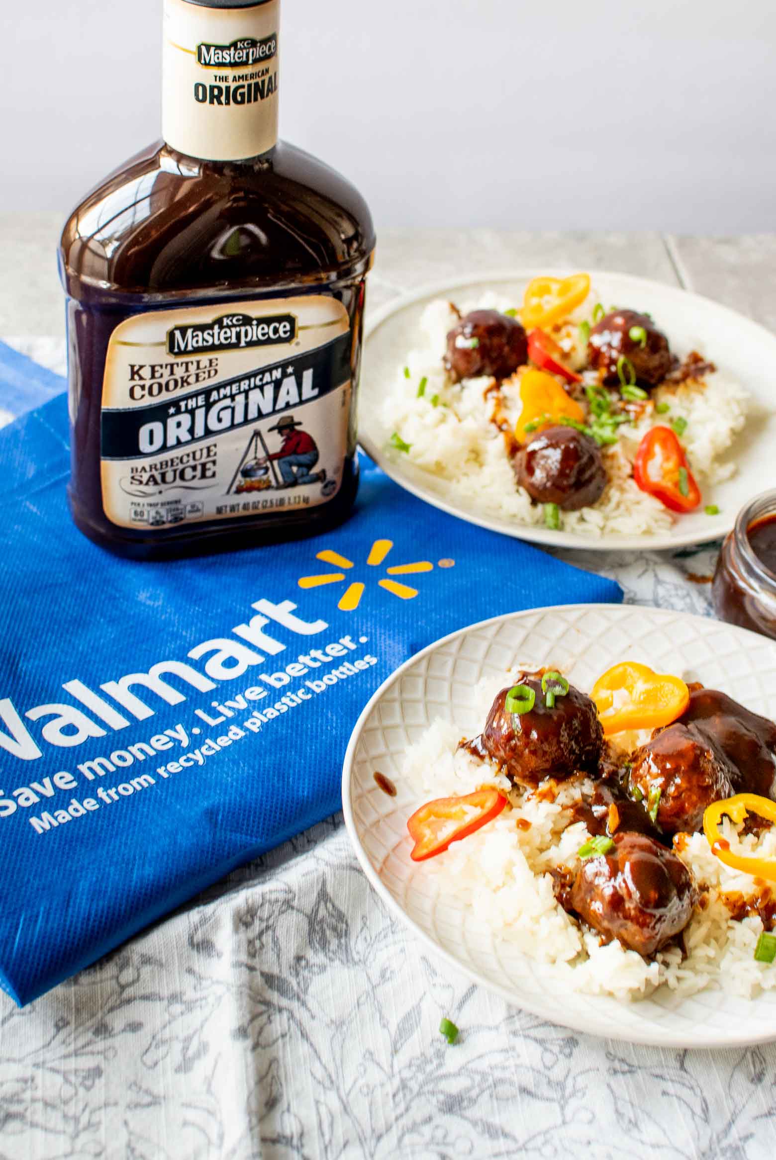 easy diner and bbq sauce from walmart