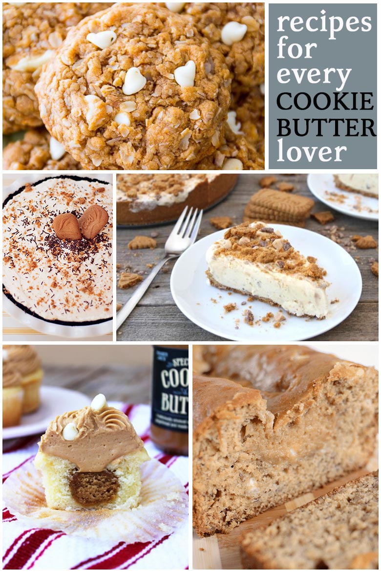 recipe collection for cookie butter lovers 
