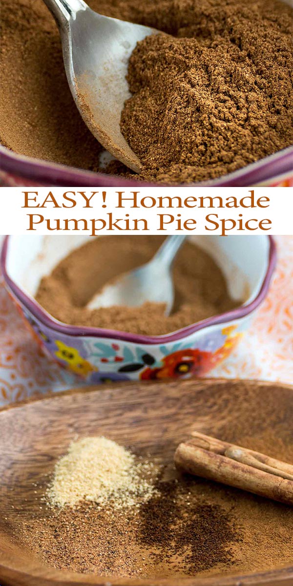 Learn the EASY DIY way to make homemade pumpkin pie spice. This recipe is a favorite and has so many uses for desserts like cookies, cake mixes, and even coffee! See all the handy recommendations on what to do with the spice combo and pick the one you like the best!  via @mrsmajorhoff