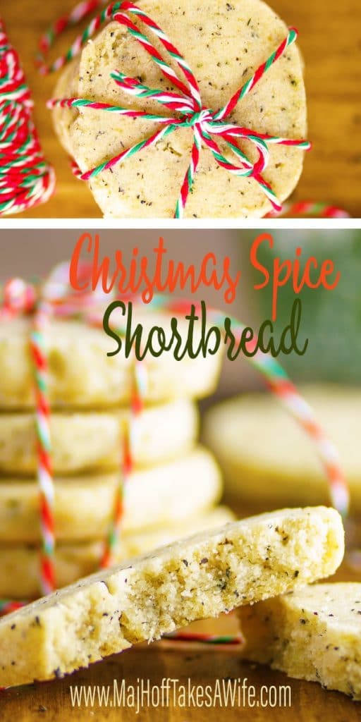 Scottish shortbread cookies with a Christmas twist! Filled with holiday spices like cinnamon, cloves and ginger! Learn the the best tips on how to make the most perfect shortbread cookies with this simple recipe!